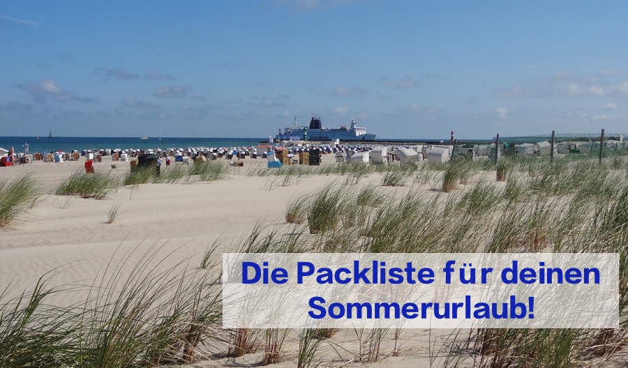 Packliste Fur Sommerurlaub Strand Packliste Org